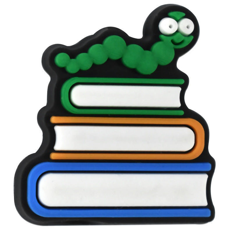 Wholesale Random 100pcs/pack  Back-to-School Series Student Stationery  Focal Beads