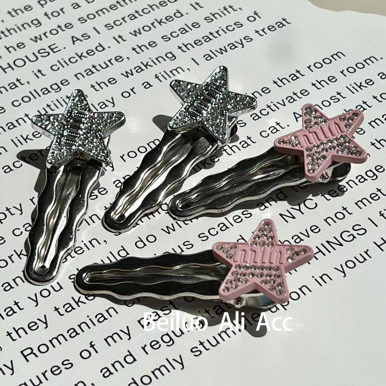 Wholesale sweet and cool style high-quality girls forehead broken hair accessories hairpin