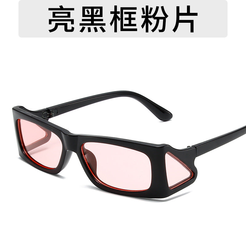 Wholesale Punk style personality sunglasses square