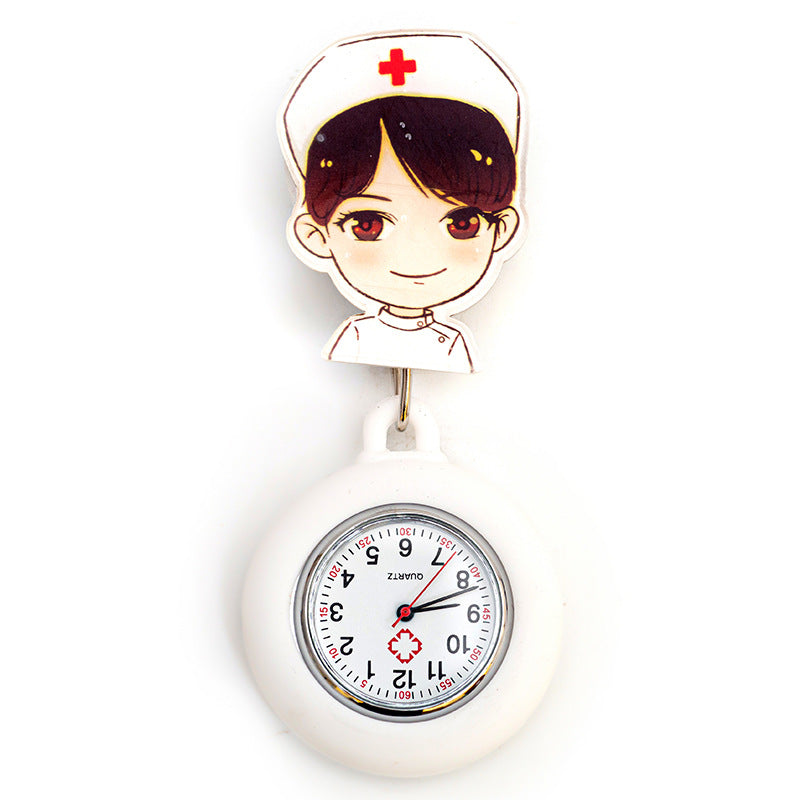 Wholesale Silicone Luminous Nurse Pocket Watch
