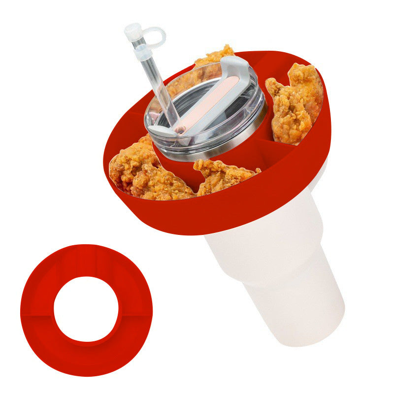 Wholesale 40oz Ice Cup Silicone Snack Platter