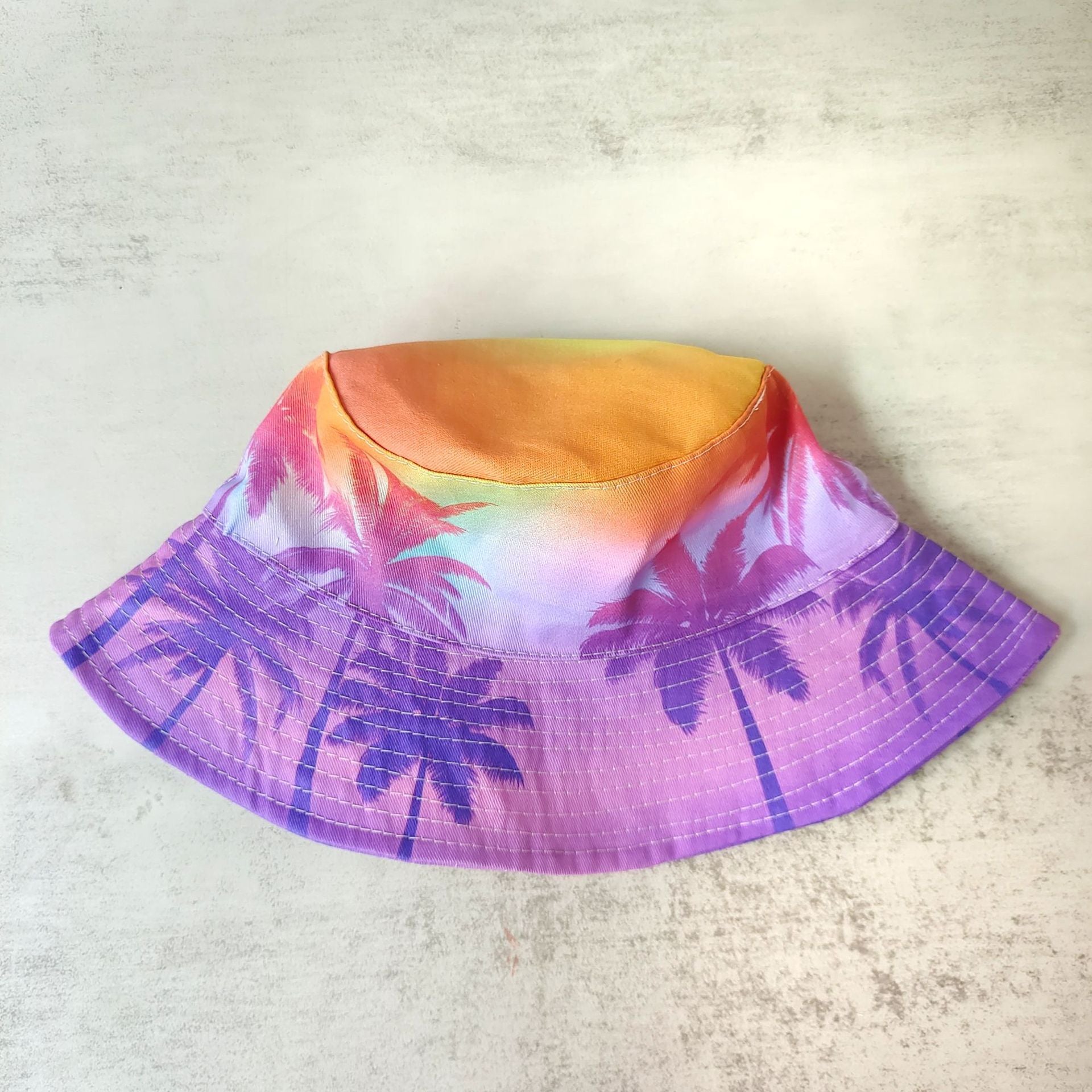 Sombrero de cubo de playa de algodón de algodón al por mayor