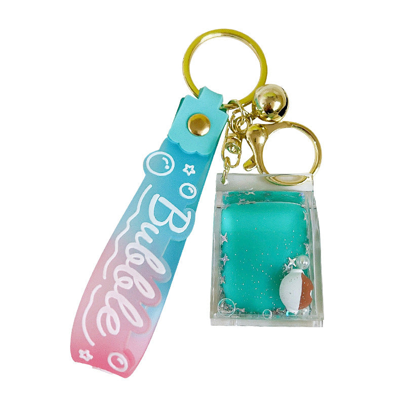 Wholesale Milk Carton Acrylic Oiled Keychains