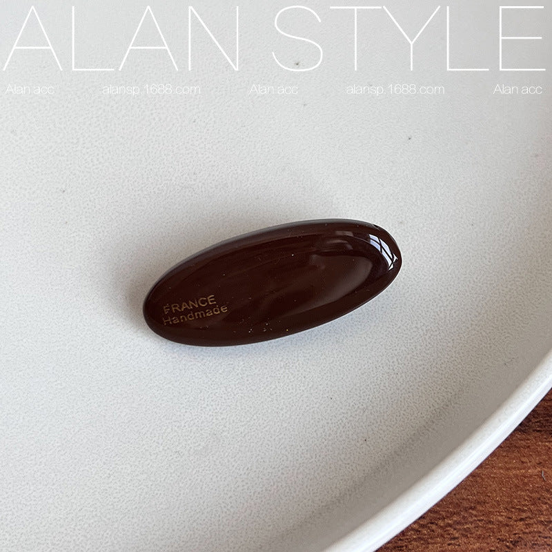 Wholesale Jelly Cute Duckbill Resin Hair Clips