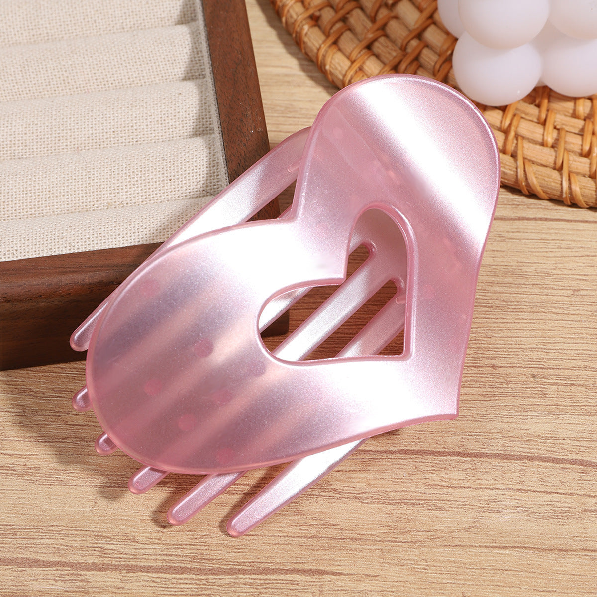 Wholesale Hairpin Duck Clip Glossy Leopard Print Hair Clips