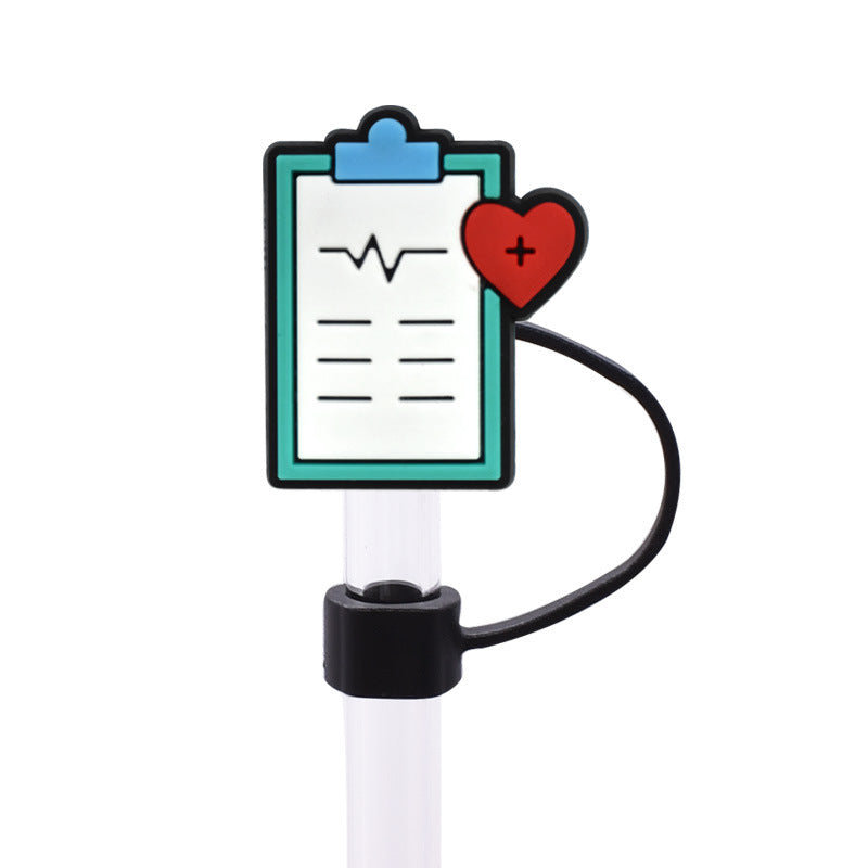 Wholesale  Random 100pcs/pack    Medical dust plug  straw cap  Straw Tube Cap