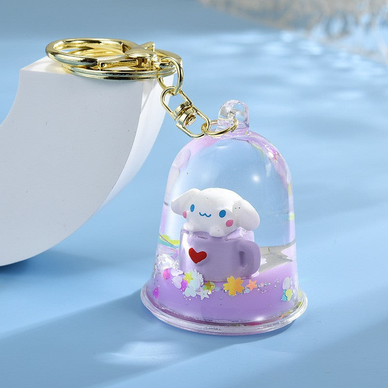 Wholesale Acrylic   Sand Keychain