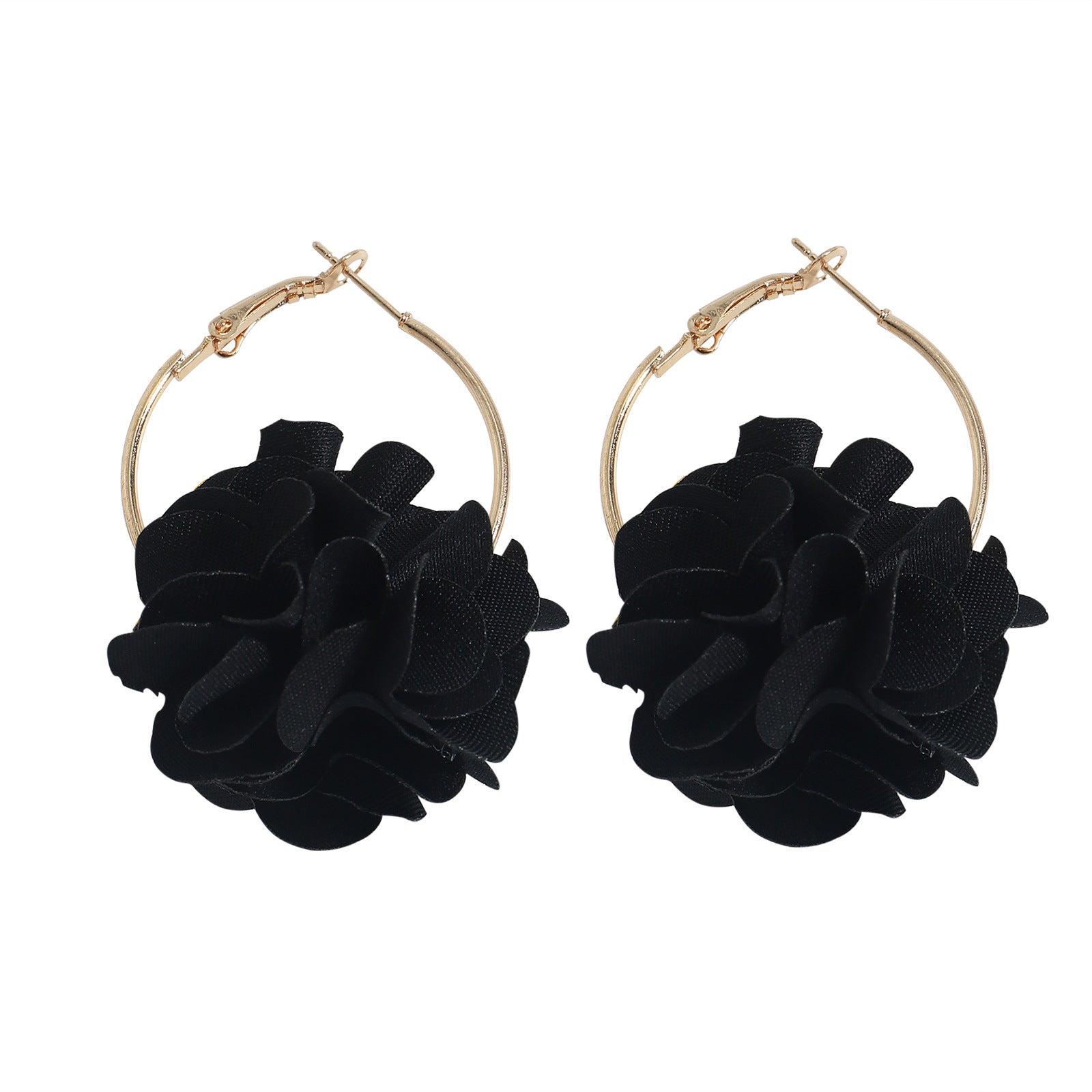 Wholesale Art Flower Multi-layered Earrings