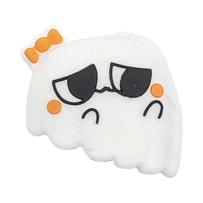 Wholesale   20pcs Cartoon Halloween  Silicon Beads   Focal Beads