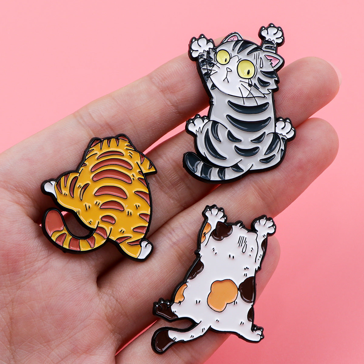 Wholesale Cute Cat Brooch Badge