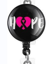 Wholesale Fans with ABS Badge Scroll Retractable Keychain