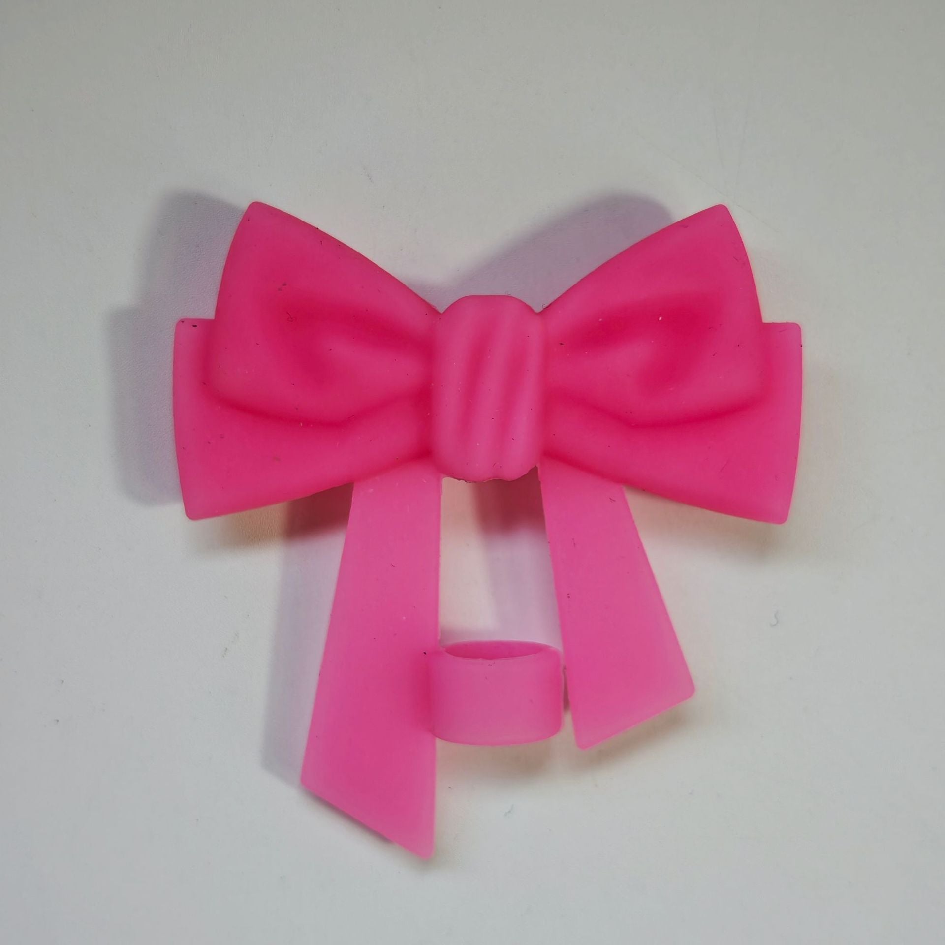 Wholesale 10pcs Food grade silicone straw cap bow 10mm straw dust plug