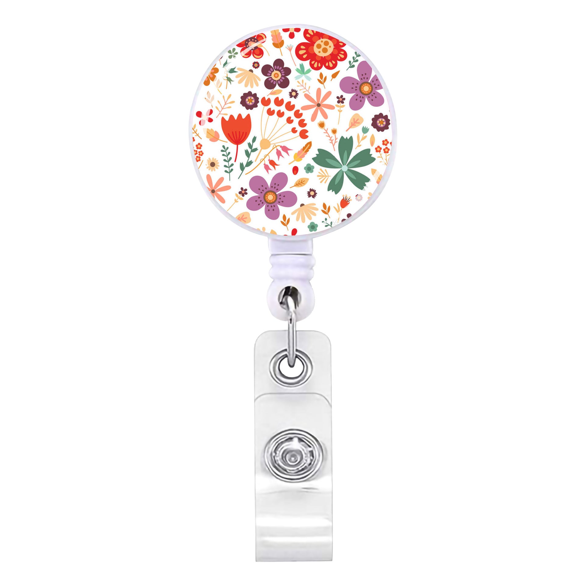 Wholesale ABS Floral Succulents Telescopic Keychain