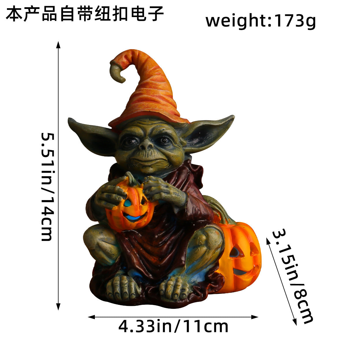 Wholesale UV Resin Art pumpkin lantern