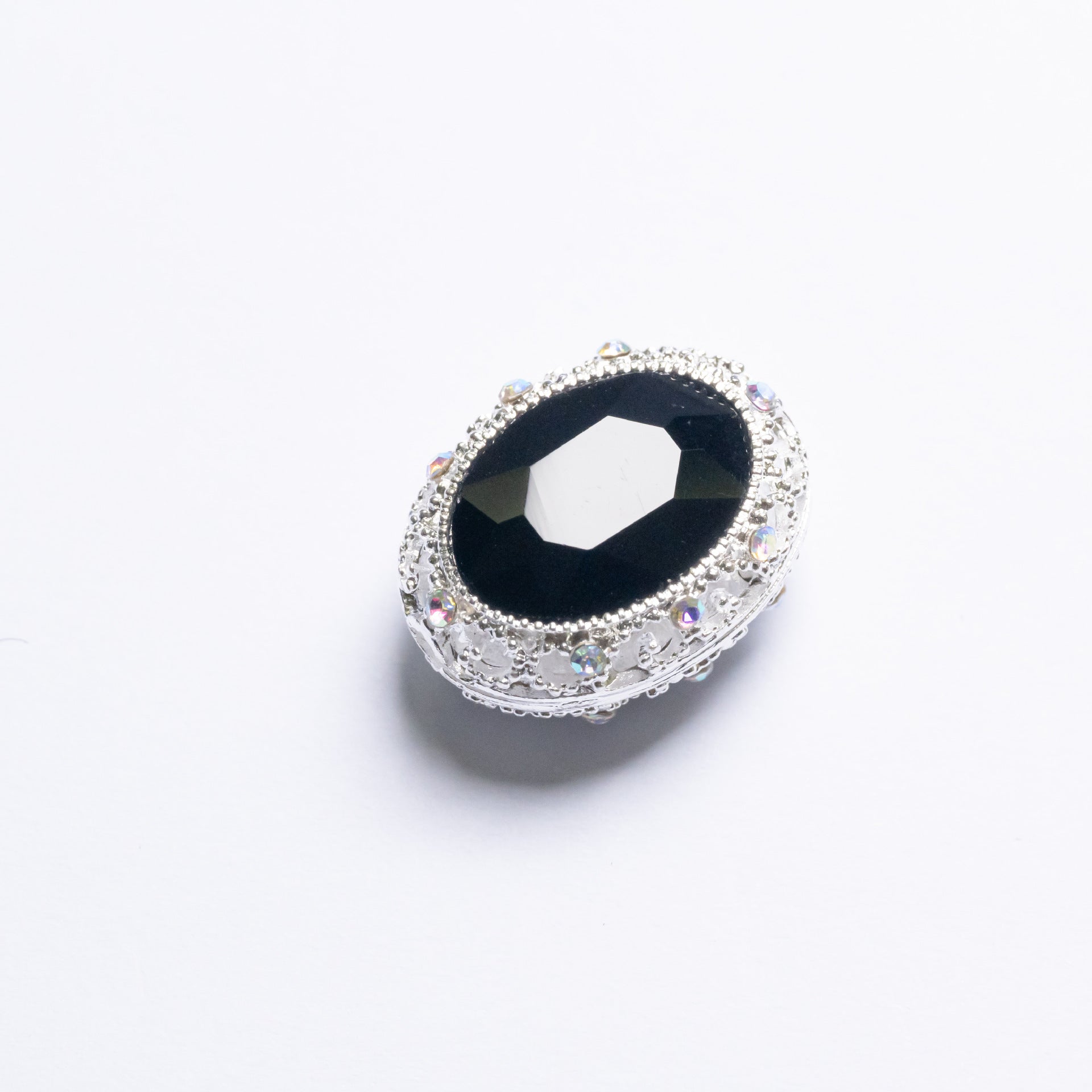 Wholesale 20pcs Alloy Crystal Western Princess Series Straight Hole Multi-color Optional Aperture 2.0mm Diy Mobile Phone Chain Bag Chain Pen