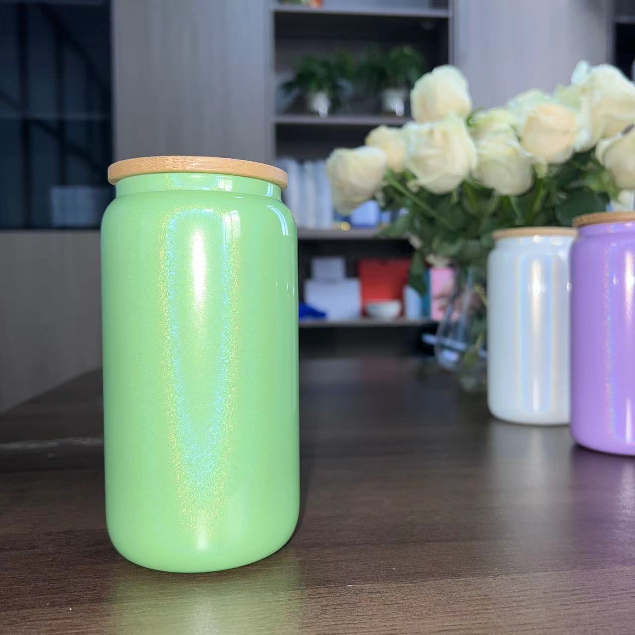 Wholesale Gradient Color Sublimation Glass