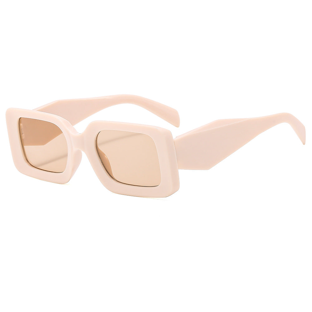 Wholesale Square Frame Fashionable and Versatile Simple Sunglasses