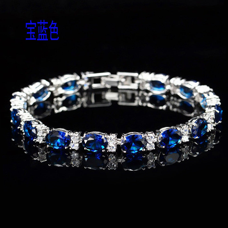 Wholesale Colored Crystal Zircon Bracelets