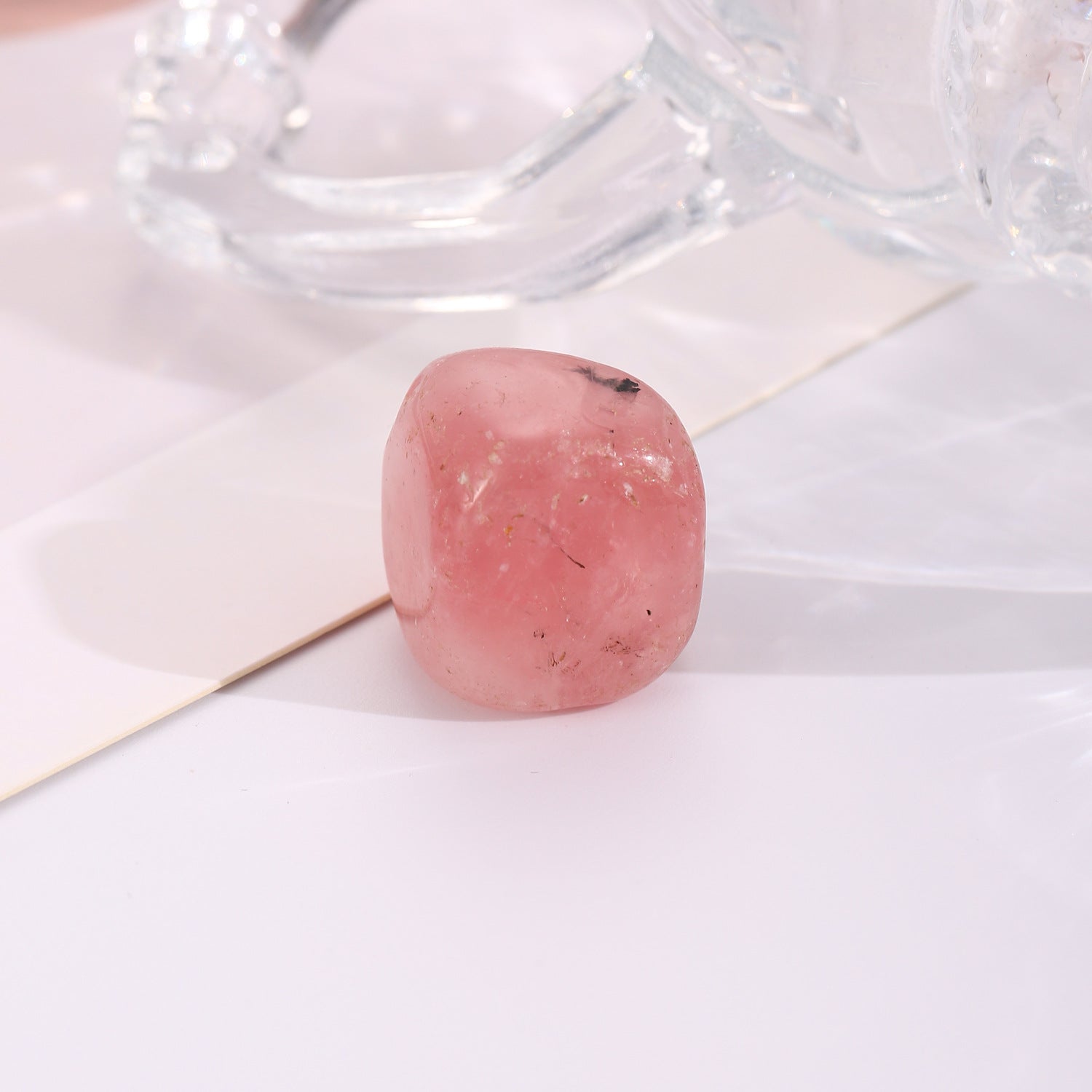 Wholesale  crystal stone net pocket woven metal net pocket necklace bamboo necklace pendant sweater chain adjustment chain