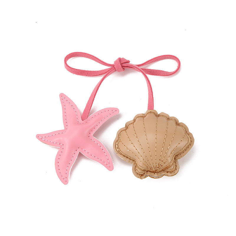 Wholesale New cartoon starfish shell bag pendant accessories