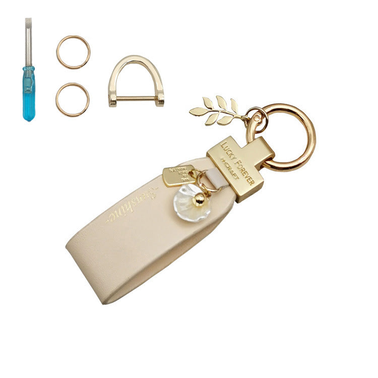 Wholesale Alloy Leather Buckle Shell Female Pendants