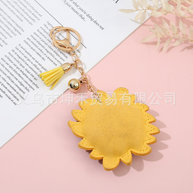 Wholesale Alloy Cute Little Lion Hot Diamond Keychains