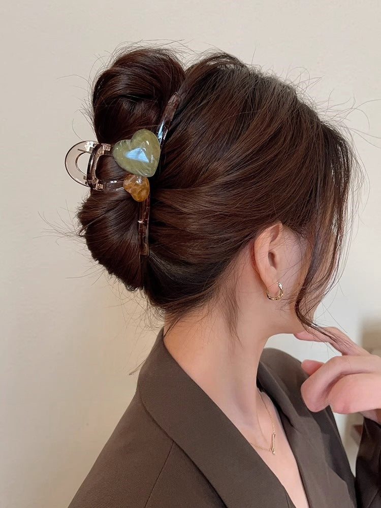 Wholesale Jelly Heart Shark Clip