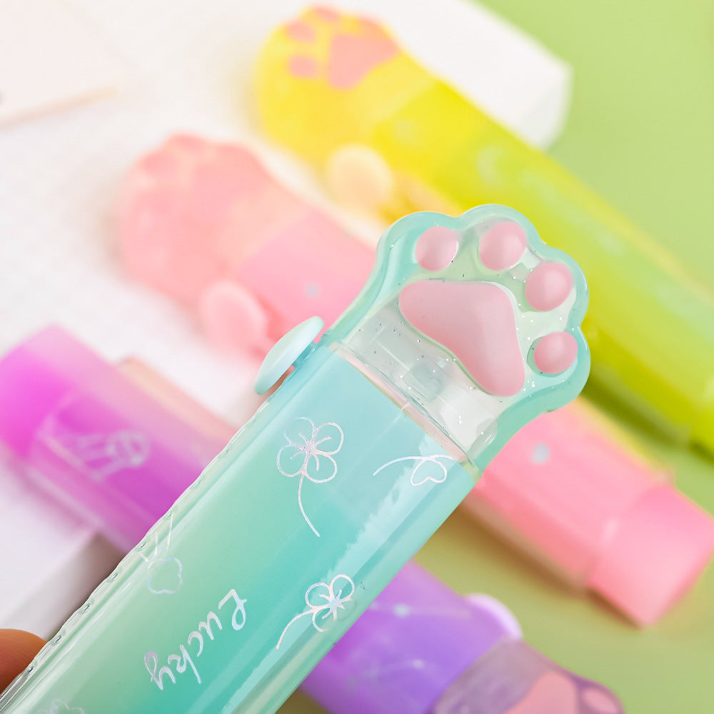 Borrador de pulsación de push PVC Cat Claw al por mayor