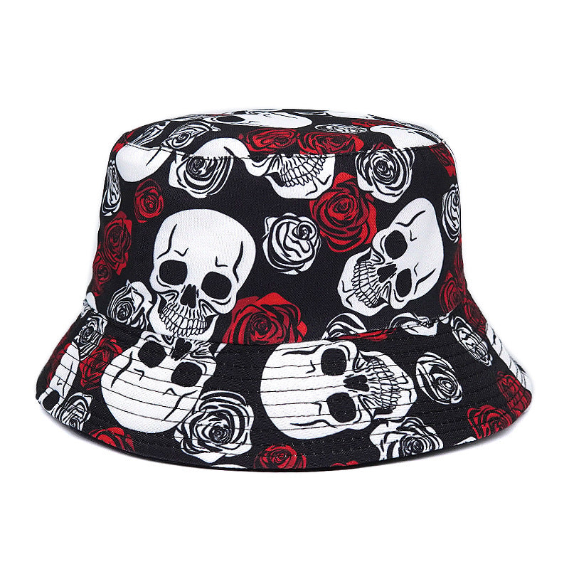 Gorra de béisbol bordada de calavera calavera de algodón calavera al por mayor