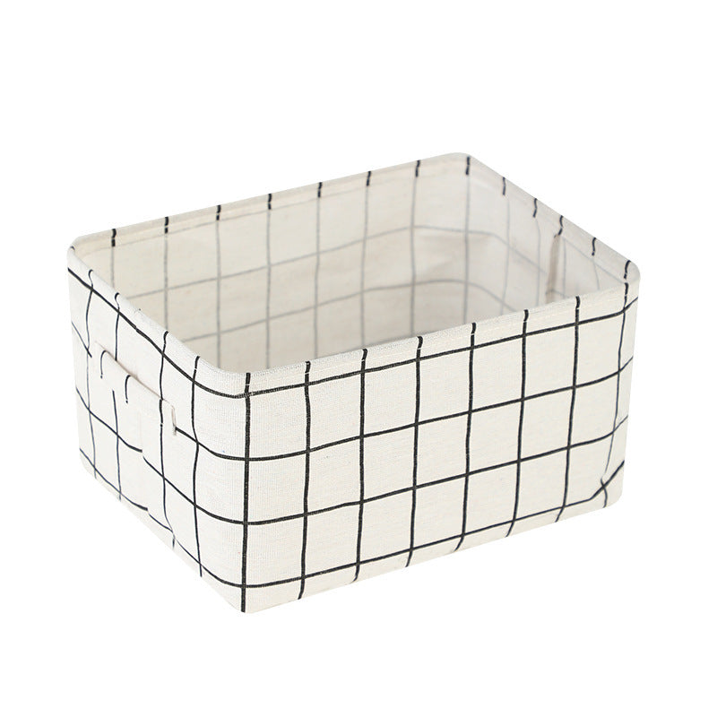 Wholesale Canvas Foldable Desktop Storage Box