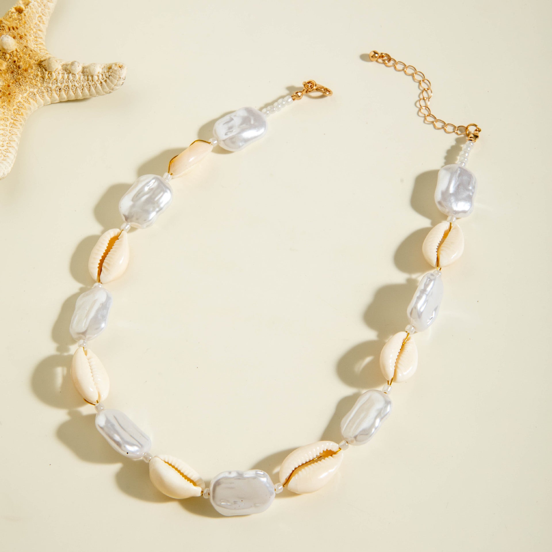 Wholesale Bohemian Conch Shell Handwoven Necklace