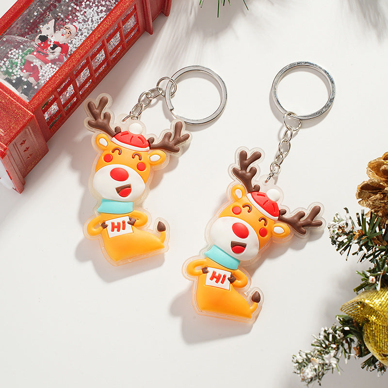 Wholesale Christmas Series Metal Keychains