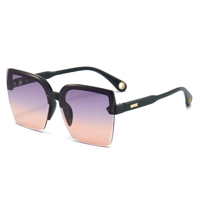 Wholesale Square Frameless PC Sunglasses