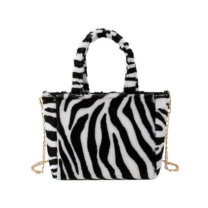 Wholesale Plush Small Square Shoulder Bags