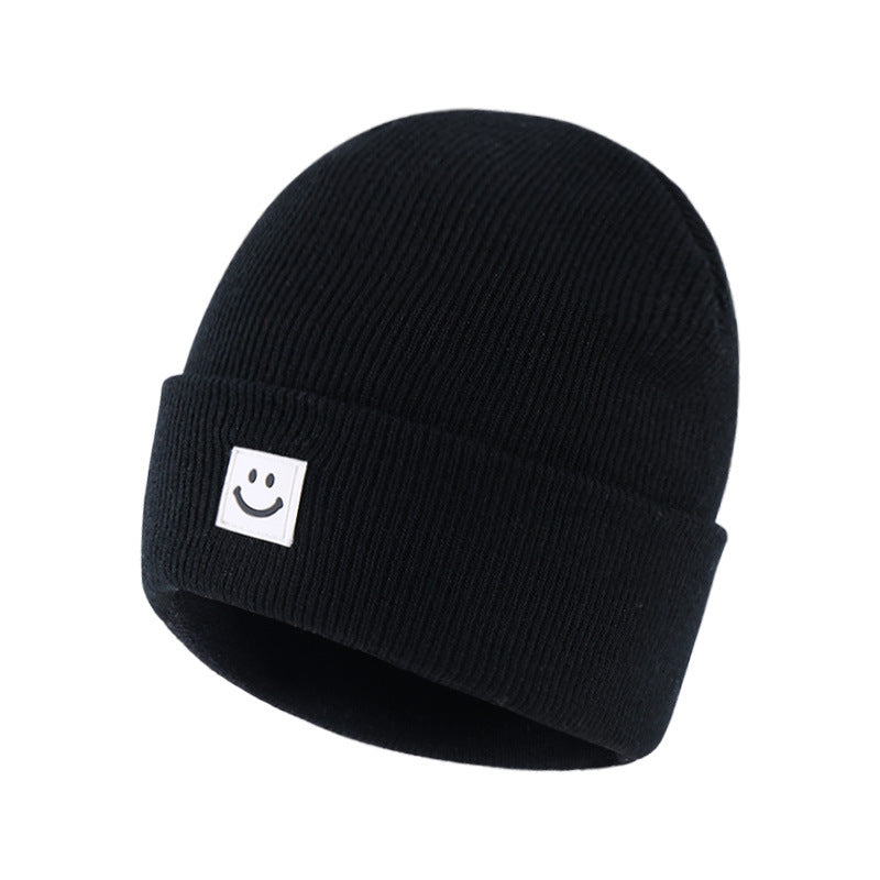 Wholesale Children's Knitted Wool Cute Smiling Beanie 10pcs