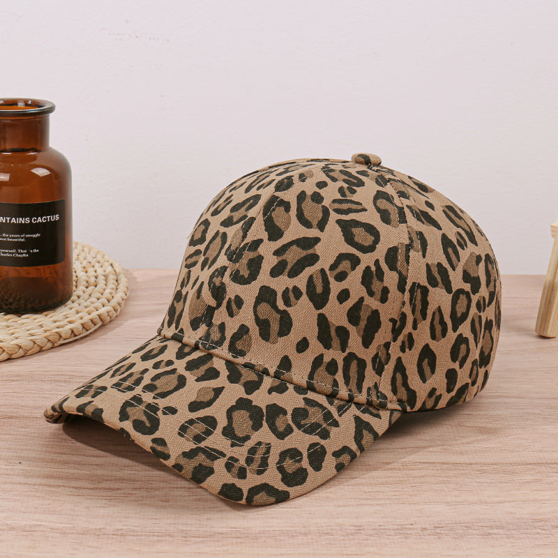 Wholesale Cotton Leopard Baseball Cap
