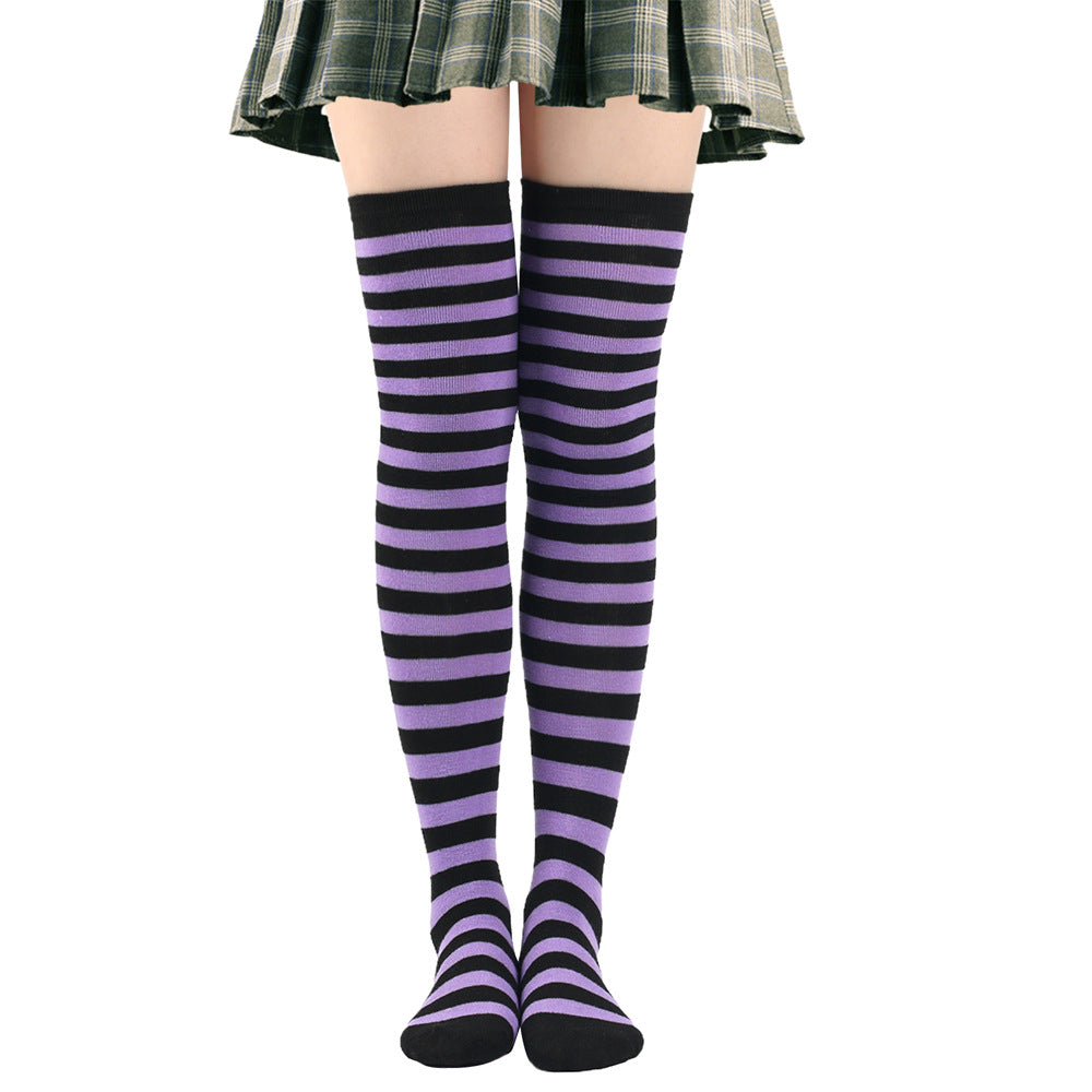 Wholesale Christmas Halloween Striped Stockings
