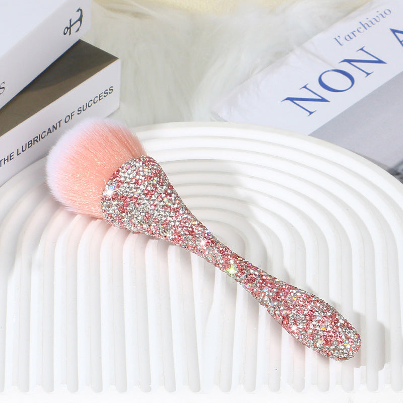 Wholesale Diamond Small Waist Loose Powder Soft Hair Makeup Brush