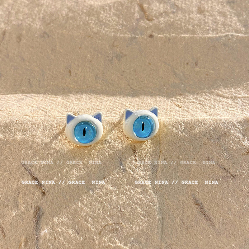 Wholesale Little Monster Cute Alloy/Silver Plated/Gold Plated Earrings