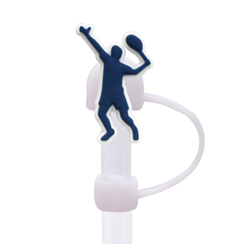 Wholesale Random 100pcs 10MM Tennis Sports Dust Plug Straw Accessories