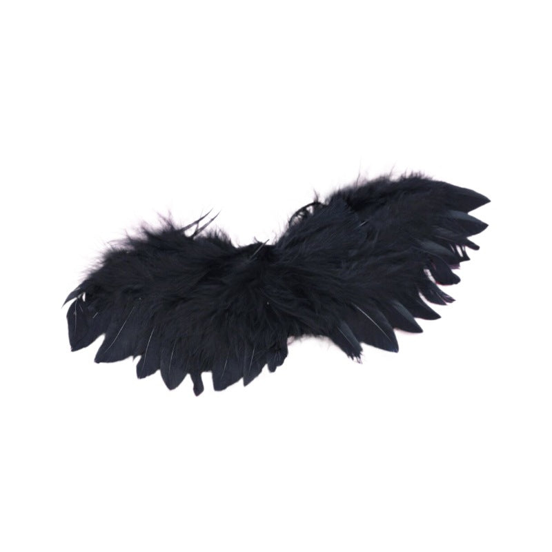 Wholesale Little Angel Wings 15-20cm Cotton Doll Six-Point Baby Feather Small Accessories