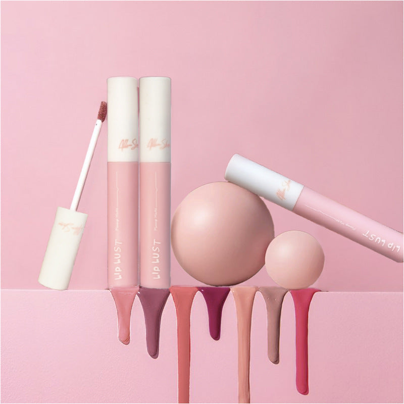 Wholesale Allen Shaw Moisturizing Waterproof Matte Lip Gloss Lip Gloss