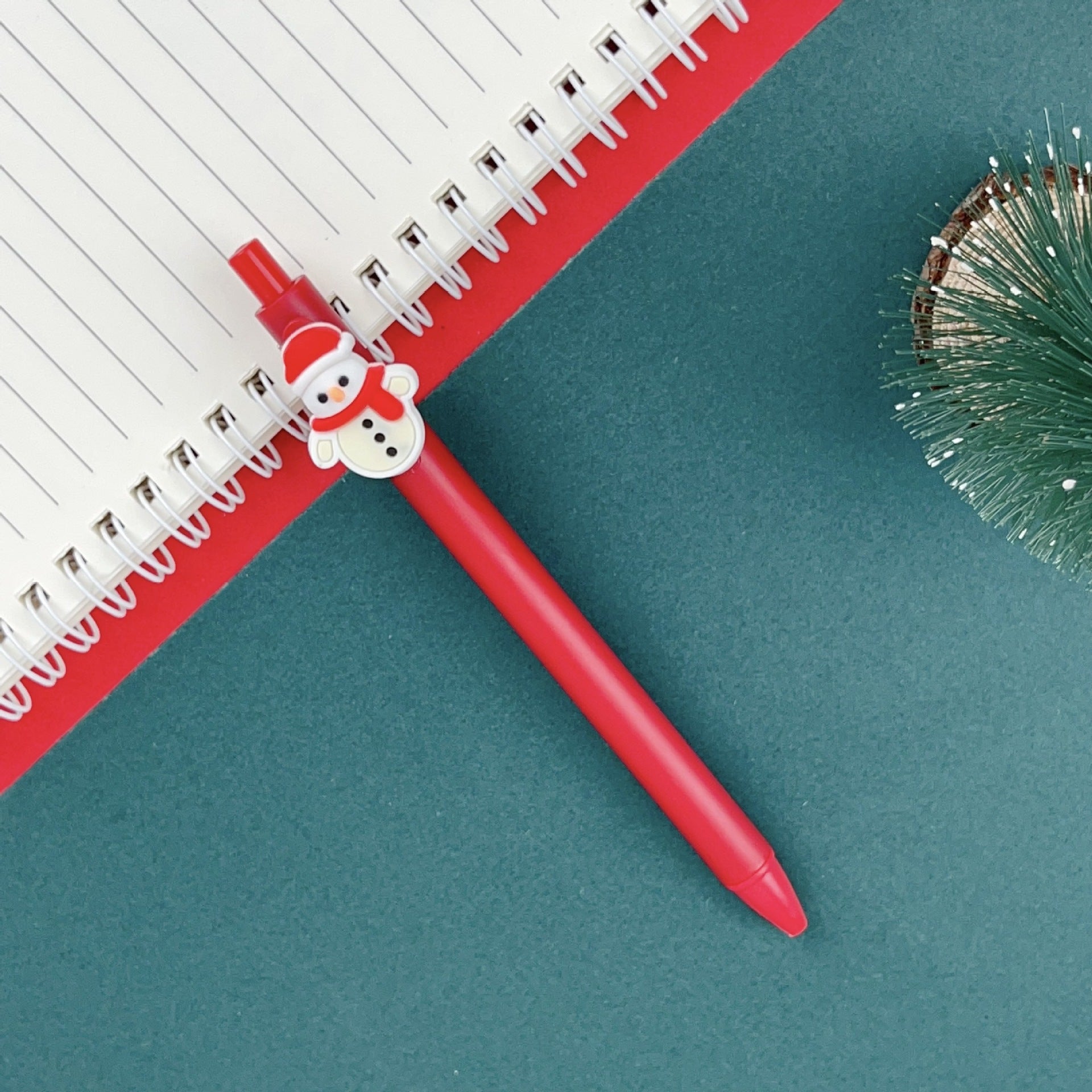 Wholesale Christmas Click Plastic Gel Pens