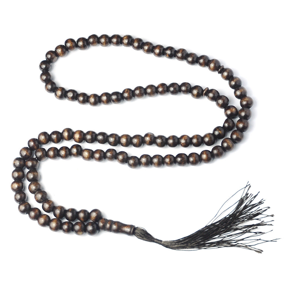 Wholesale Handmade Wooden 99 Bead Middle Eastern Tassel Prayer Beads Gift Resale