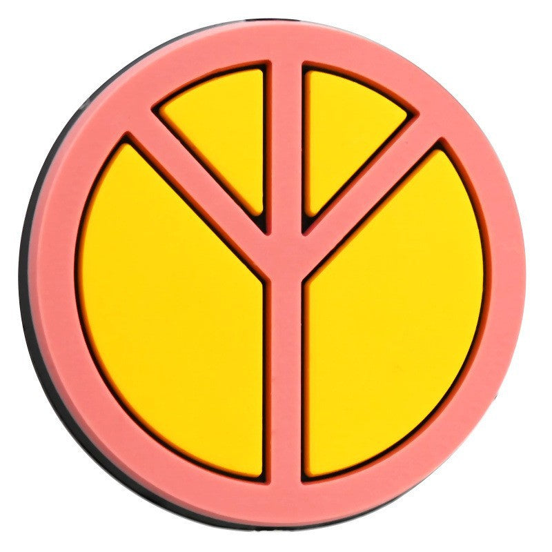 Wholesale Random 100pcs  Cartoon Love and Peace  Focal Beads