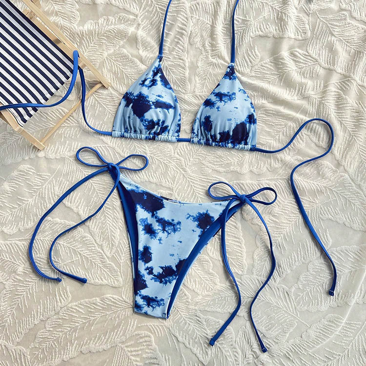 Wholesale Women's lace-up swimsuit fashion sexy beach bikini