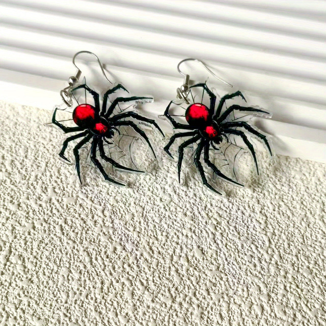 Wholesale Stylish Acrylic  Earrings 2D Flat Elegant Daily  Party Jewelry Accessory For Resale