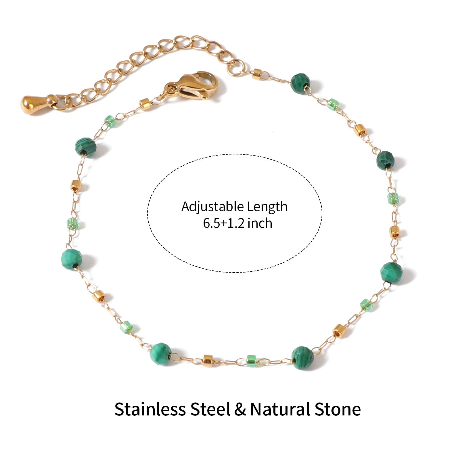 Wholesale Vintage natural stone bracelet