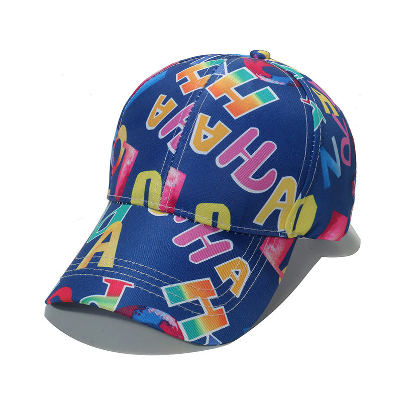 Wholesale Colorful Letter Polyester Baseball Cap