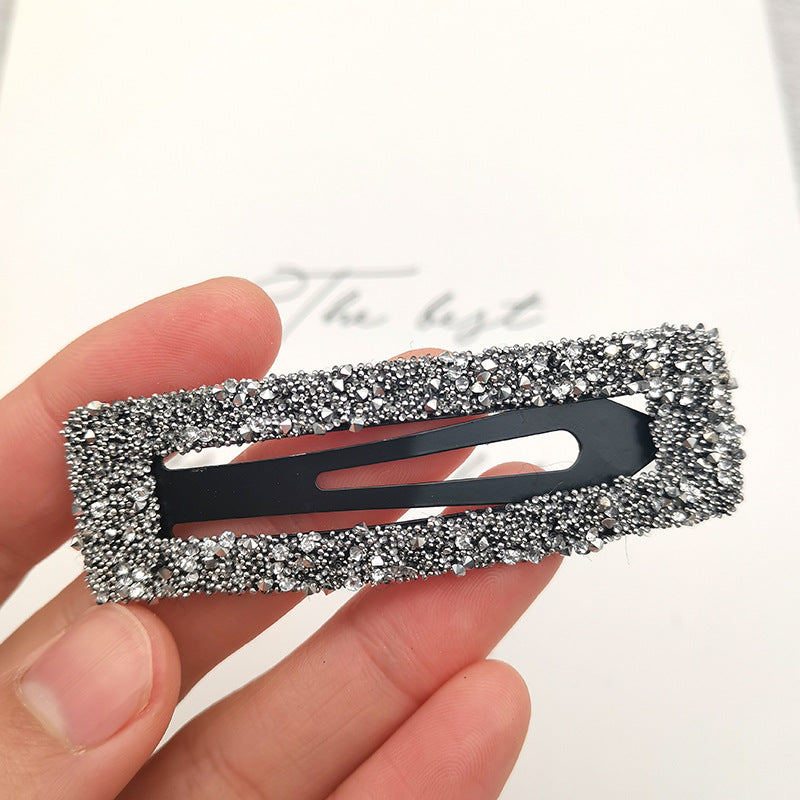 Wholesale Simple Rhinestone Hair Clips